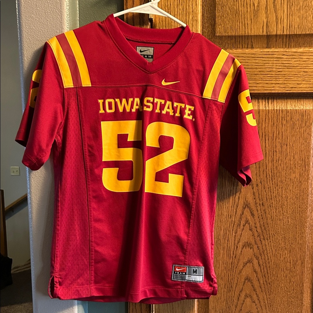 Nike Iowa State Red and Gold Jersey